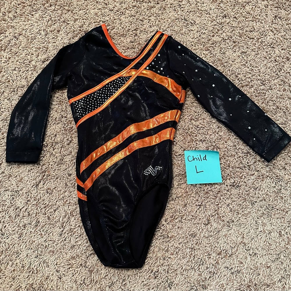 Alpha Factor Gymnastics Leotard -Child Large